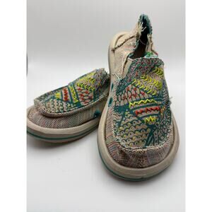 Sanuk Kids Scribble II Youth Sidewalk Surfer Shoe Size 10 Unisex (16)
